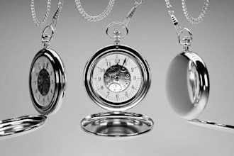 create 3d watch models and photorealistic watch renders
