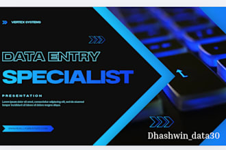 do virtual assistant excel data entry and data typing