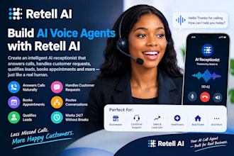 build ai agent ai voice agent retell ai ai receptionist retell ai agent ai call