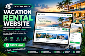 vacation rental website, rental website, airbnb or a short term rental website