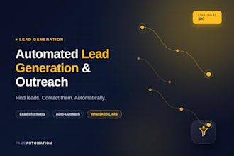 build an automated lead generation and outreach system with n8n