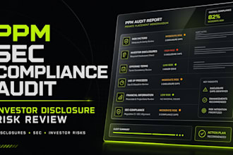audit your ppm for investor disclosure and sec compliance risks