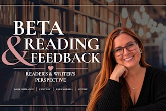 beta read your romantasy, gothic, and dark romance novel