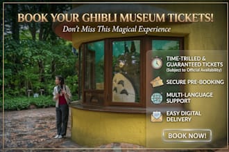book ghibli museum and nintendo museum tickets in japan