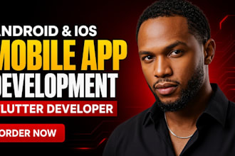 develop flutter mobile apps for android and ios as flutter app developer