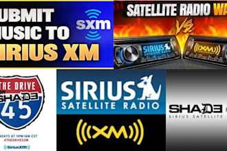 organically play and promote your song siriusxm radio