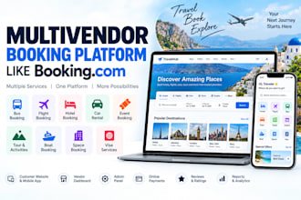 build a complete multivendor booking platform booking com clone