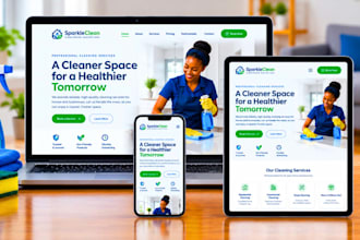 design cleaning website house cleaning booking website on wordpress