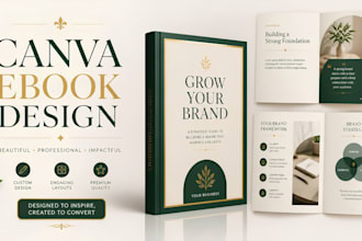 design a professional canva ebook