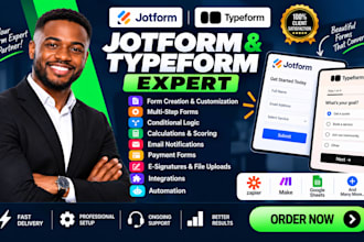 be your jotform and typeform expert