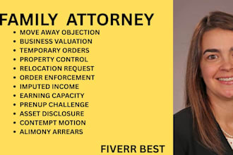 be your texas, ca, ny, florida divorce lawyer for custody, prenups and alimony