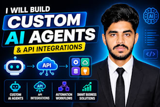 build custom ai agents and API integrations