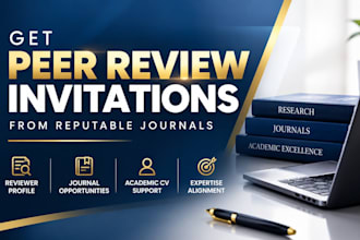 help you get peer review invitations from reputable journals
