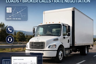 provide professional dispatch services for box trucks