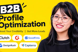 clutch profile optimization g2 goodfirms designrush capterra b2b ORM management