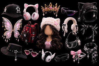 create roblox ugc items and accessories that sell