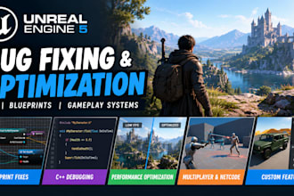 fix bugs optimize performance or refactor code in unreal engine 5