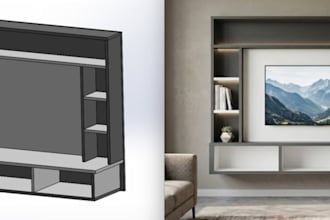 design professional industrial and modern furniture for manufacturing