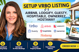 setup vrbo listing on airbnb, lodgify, guesty, , hospitable, ownerrez, hostaway
