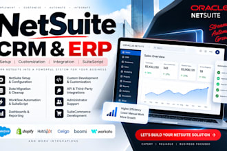 netsuite administrator, developer, erp, suitescript integration, salesforce