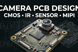 design camera module pcb, cmos camera pcb, ir cameara pcb and sensor pcb