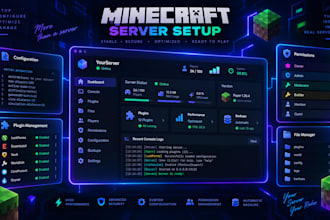 set up and configure your minecraft server