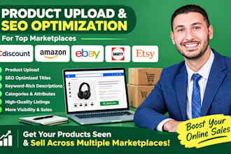 upload cdiscount marketplace product amazon ebay darty etsy product seo optimize