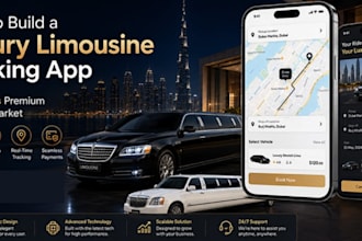 build a chauffeur booking app or limo service app for ios and android