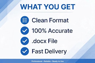 type images and PDF into text accurately