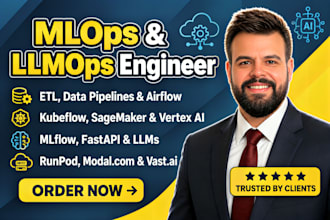 build mlops pipeline and deploy ml llm models on gpu with mlflow