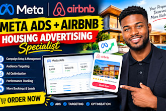 do meta ads management and airbnb housing advertising specialist