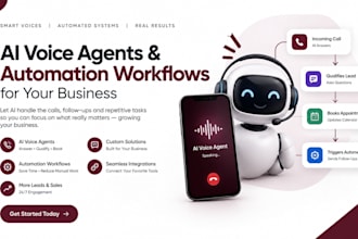 ai voice agents and automation workflows for your business
