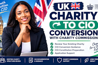 convert your UK charity to a cio with charity commission