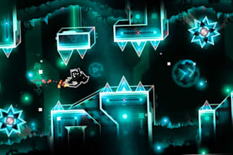 create a rate worthy geometry dash decoration for your level