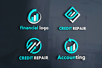 give modern corporate, fintech, investment and financial logo