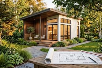 design your garage conversion into a permit ready adu floor plan