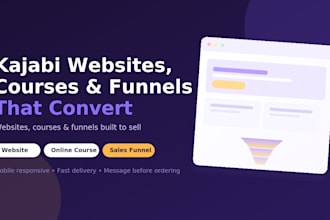 kajabi website, kajabi online course, kajabi landing page, kajabi sales funnel
