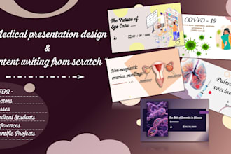 create a medical presentation from scratch