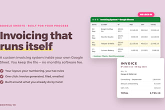 build custom invoicing and billing software