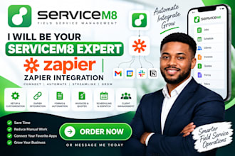 be your servicem8 expert zapier integration