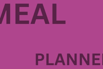 be your professional meal planner