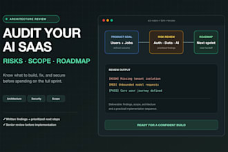 audit your ai saas architecture and risks
