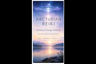 provide a distance arcturian reiki energy healing session
