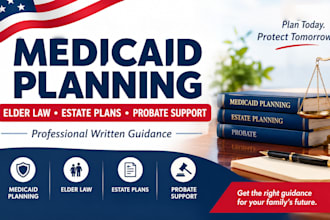 offer elder law guidance for medicaid planning, estate plans and probate support