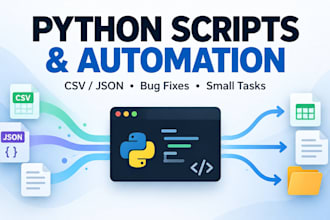 write python scripts to automate tasks and process files
