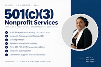file your 501c3 paperwork non profit registration form 1023ez and full bylaw ein