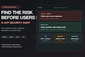 audit and secure your ai generated web app