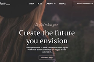 design business wordpress website, woocommerce using elementor, avada gutenberg