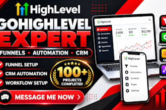 be your gohighlevel expert, ghl automation, workflows and email marketing
