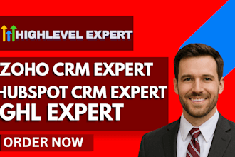 setup zoho voice gohighlevel voice ai ivr setup crm automation